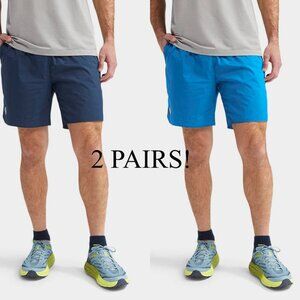 Stio 2 Pairs Men's Second Light Shorts Large Blue NEW